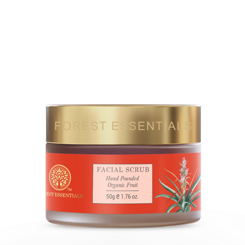 Forest Essentials Hand Pounded Organic Fruit Scrub | Grocsy