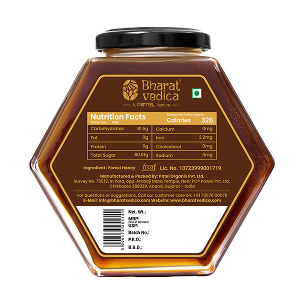 Bharat Vedica Forest Honey - Van Shahad | Grocsy