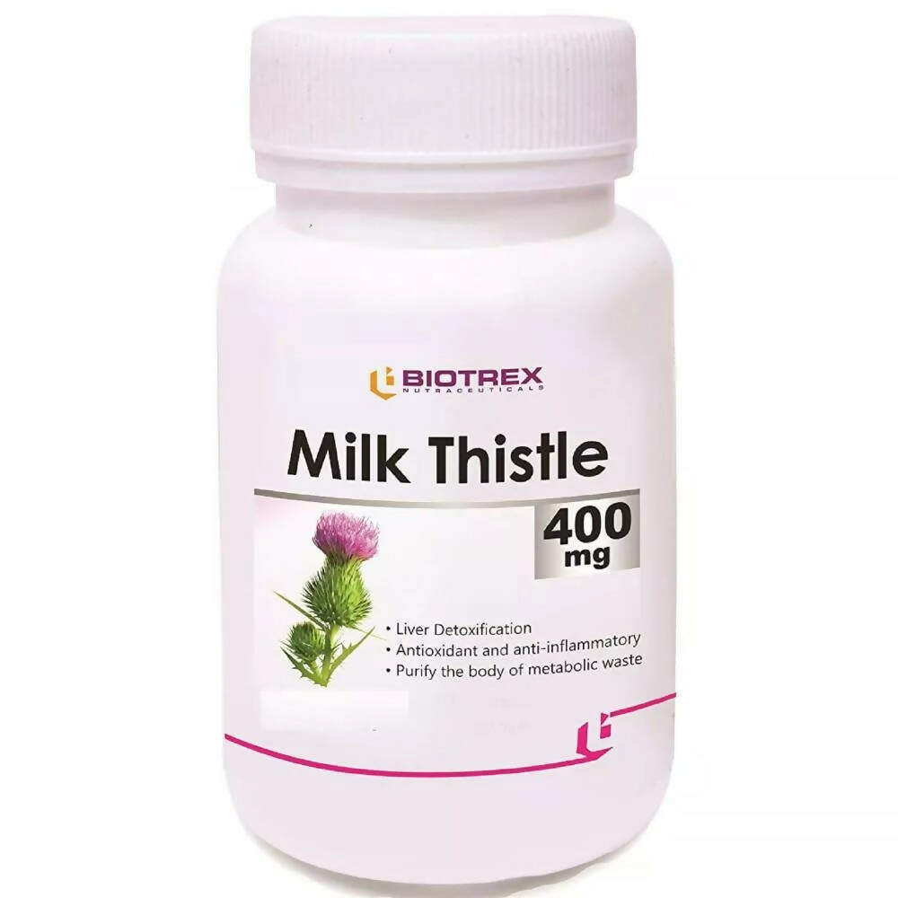 Biotrex Milk Thistle 400mg Capsules | Grocsy
