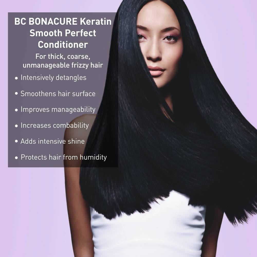 Schwarzkopf Professional Bonacure Frizz Away Conditioner with Babassu Oil - Purple | Grocsy