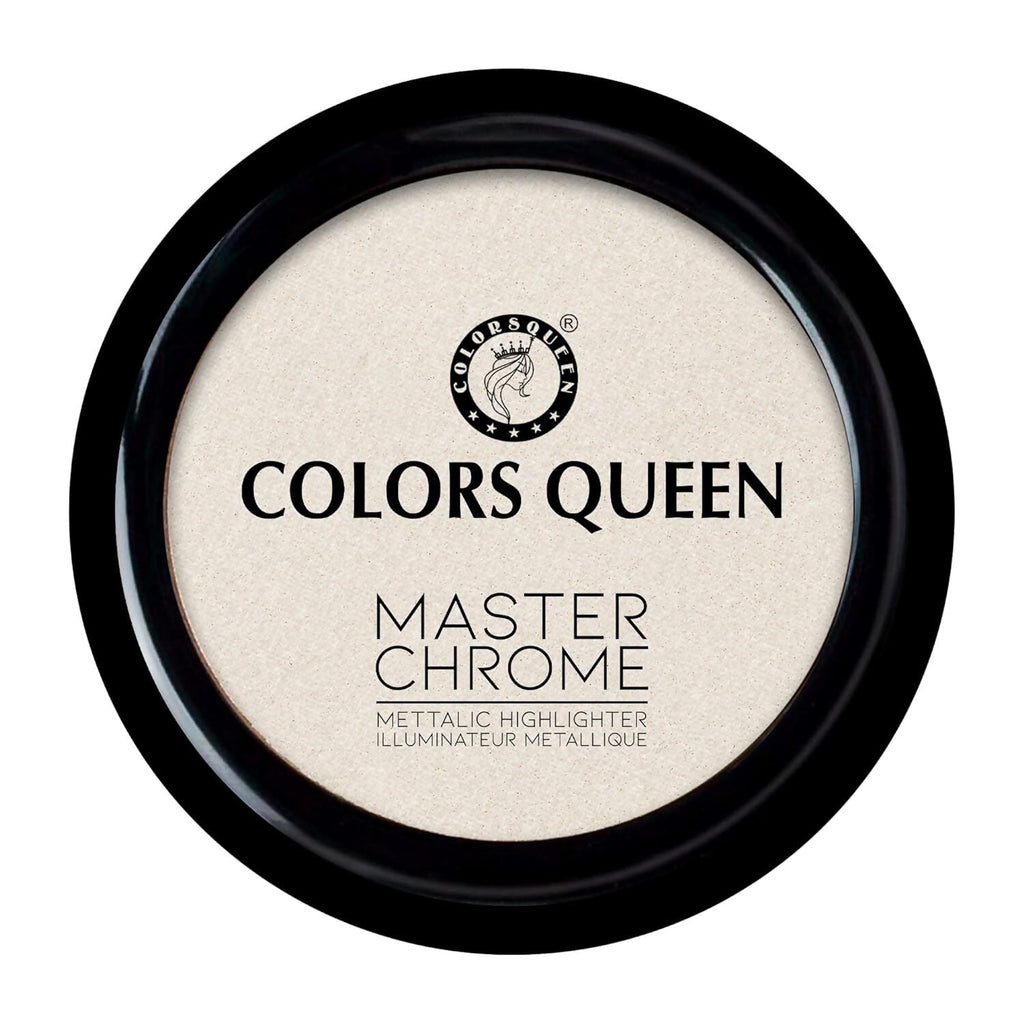 Colors Queen Master Chrome Metallic Highlighter - 01 Ice Cold | Grocsy