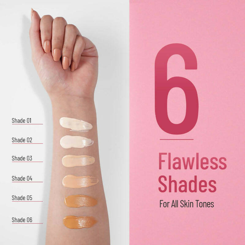 Swiss Beauty Shiny Pearl Water Drop Blemish Balm BB Foundation - 05 | Grocsy