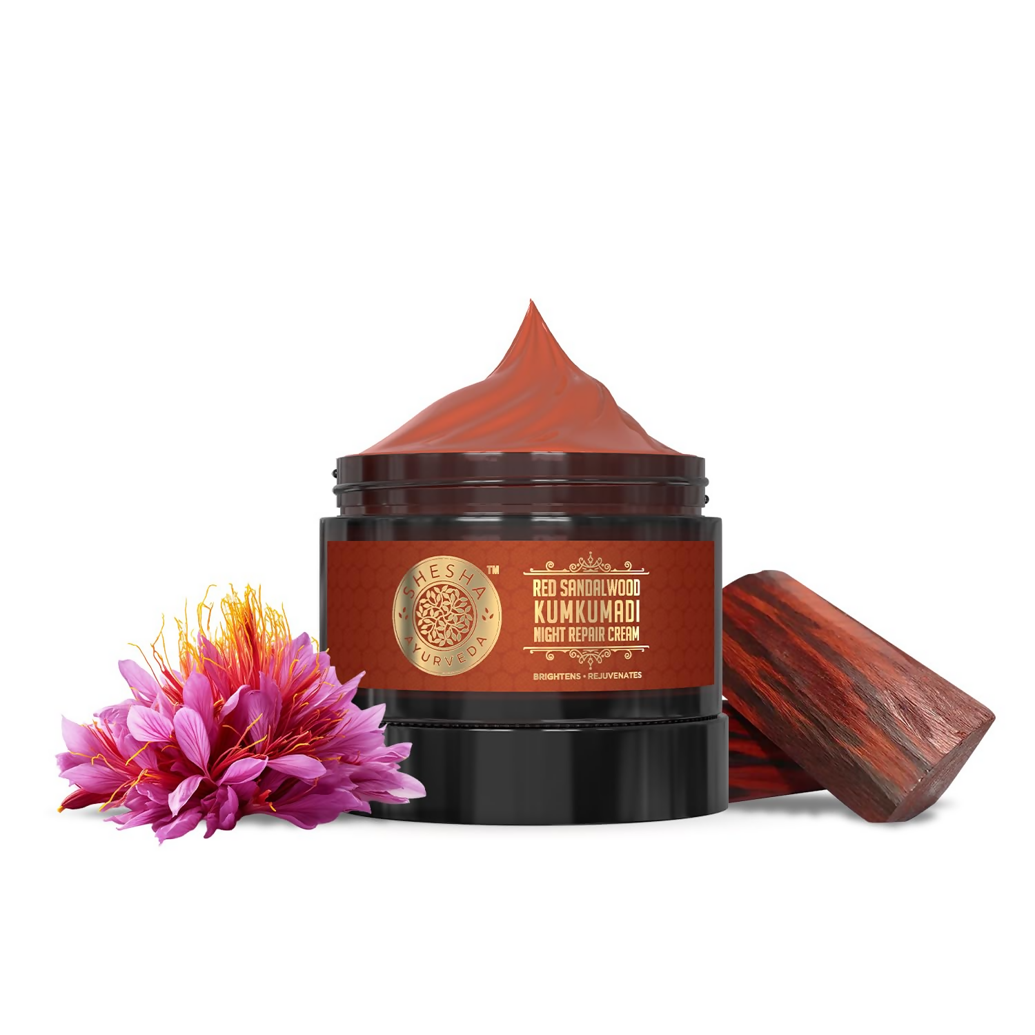 Shesha Ayurveda Sandalwood Kumkumadi Night Repair Cream | Grocsy