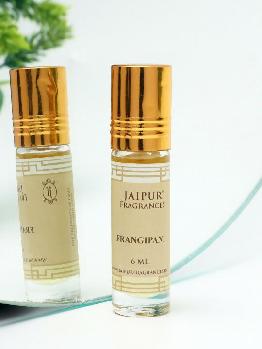 Jaipur Fragrances Frangipani Long Lasting Attar | Grocsy