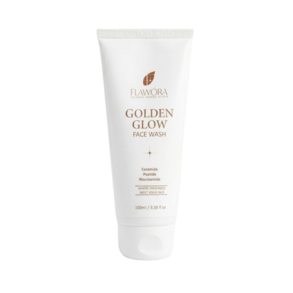 Flawora Golden Glow Face Wash | Grocsy