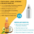 Coco Soul Hair Oil – Long Strong & Black | Grocsy