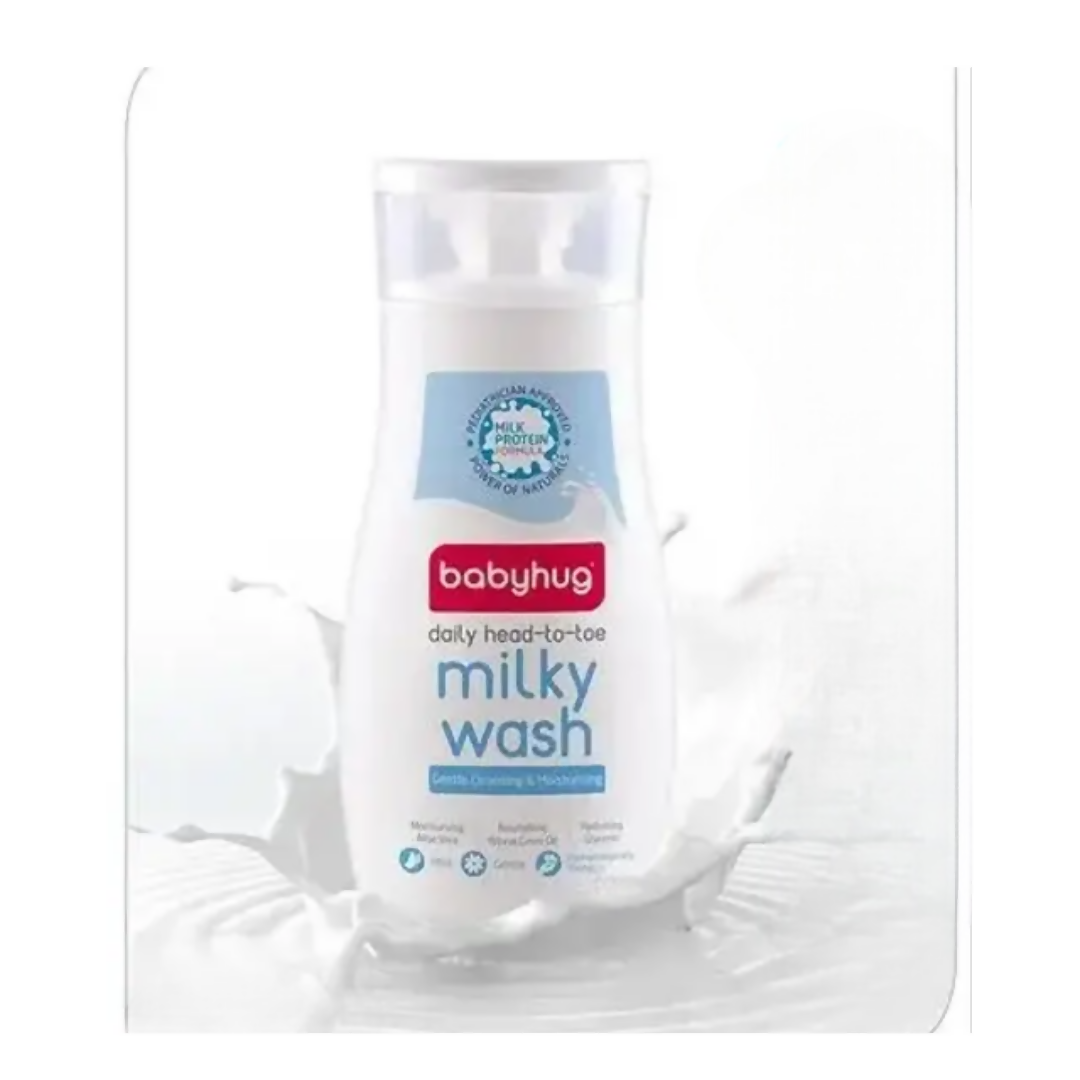 Babyhug Daily Head to Toe Milky Wash | Grocsy