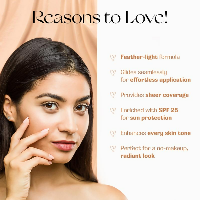Nourish Mantra BB Cream with SPF 25 with SPF for Long-lasting, Even Coverage | Grocsy