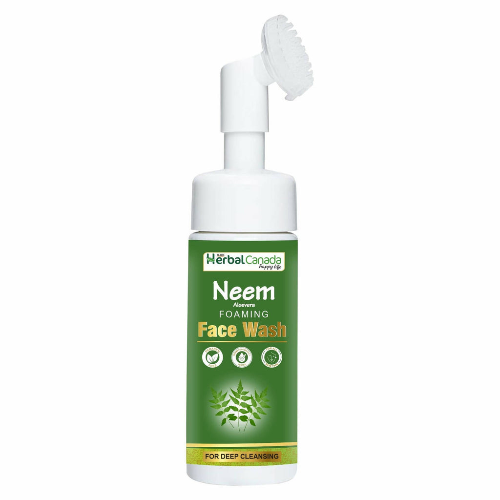 Herbal Canada Neem Foaming Face Wash | Grocsy