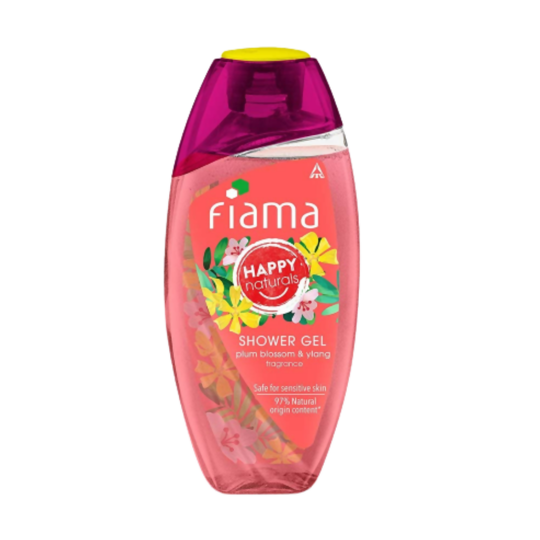 Fiama Happy Naturals Shower Gel With Plum Blossom and Ylang | Grocsy