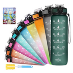 SOLARA Unbreakable Water Bottle - Hunter Green | Grocsy