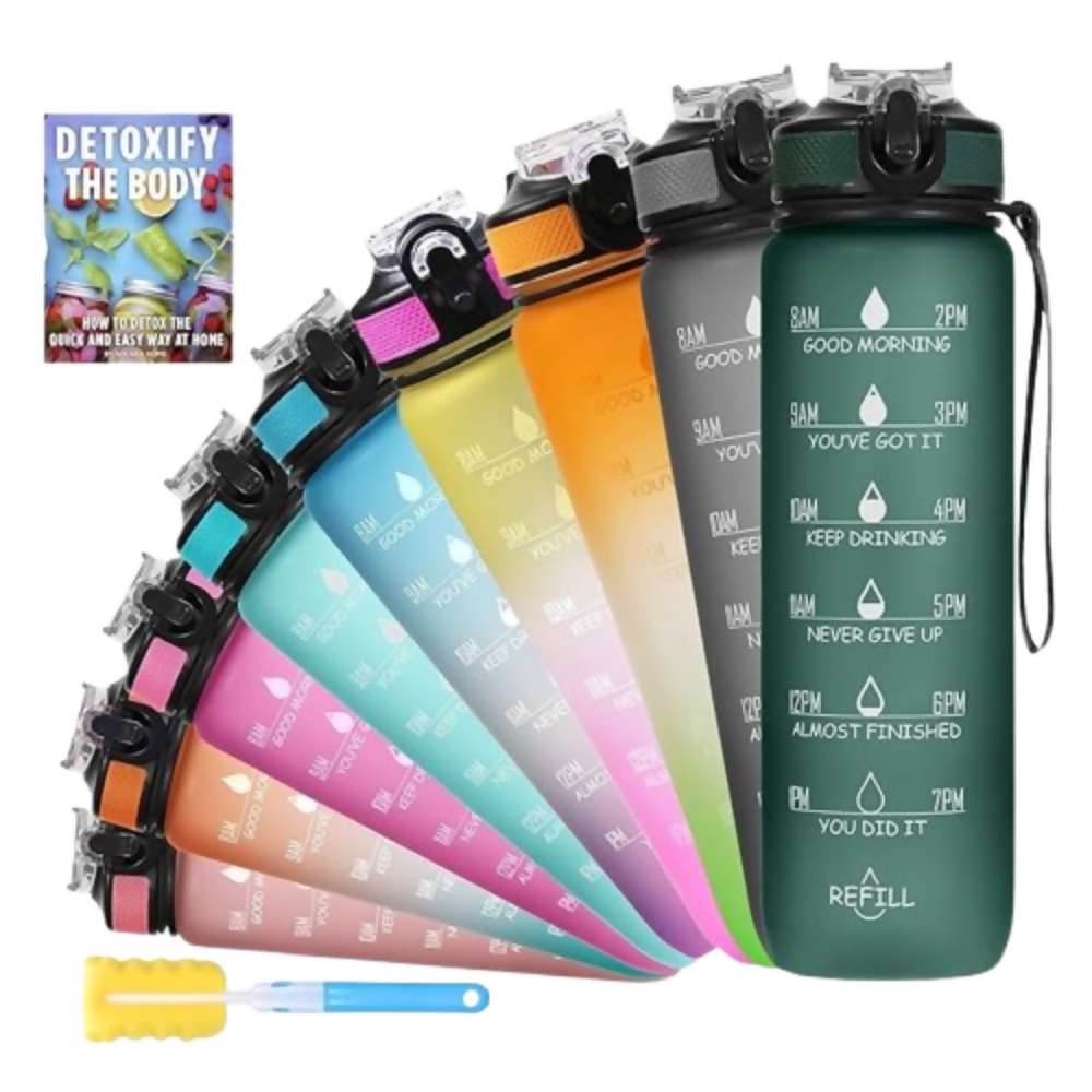 SOLARA Unbreakable Water Bottle - Hunter Green | Grocsy