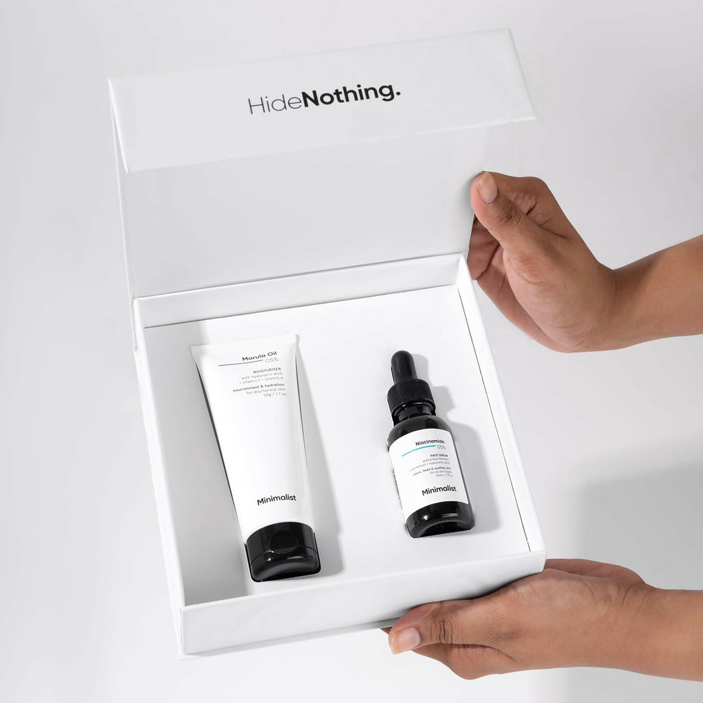 Minimalist Hydrating & Repairing Skincare Gift Set | Grocsy