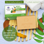 Ayouthveda Neem & Turmeric Herbal Soap | Grocsy