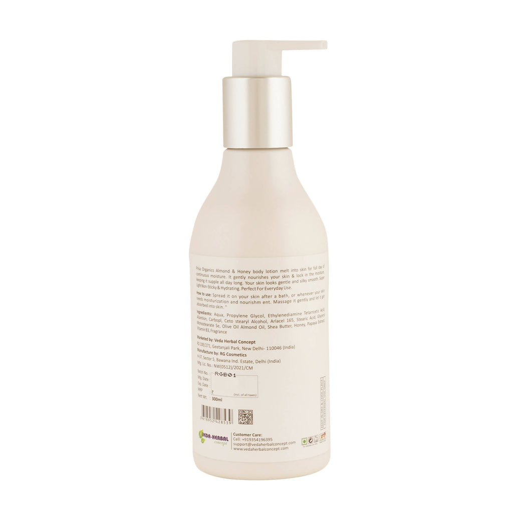 Prisa Organics Shea Butter Cocoa Butter Deep Hydrating Body Lotion | Grocsy