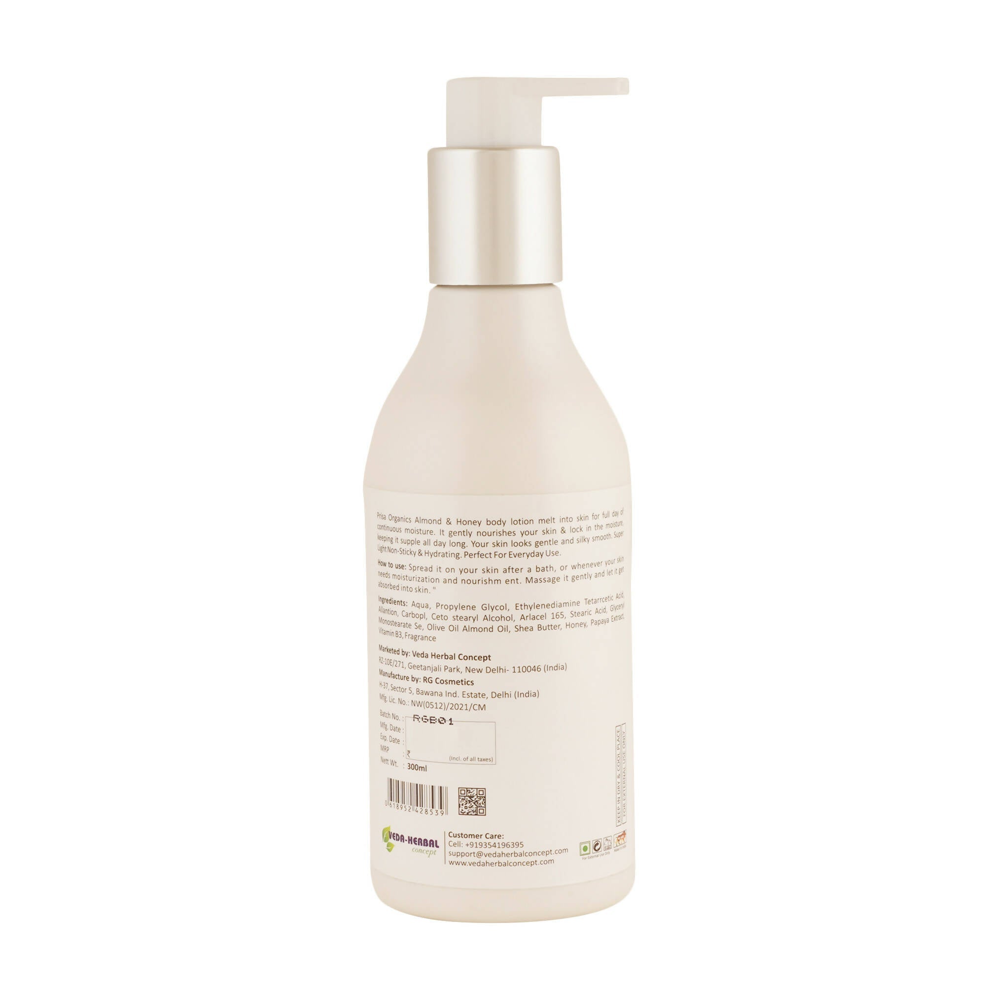 Prisa Organics Shea Butter Cocoa Butter Deep Hydrating Body Lotion | Grocsy