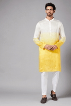 Whill Ombre Kurta by Hilo Design | Grocsy