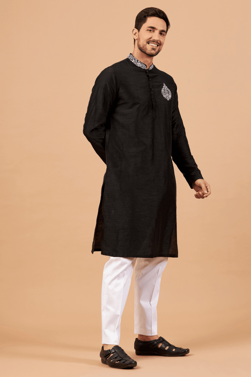 Amyr Designer Men's Kurta by Hilo Design | Grocsy