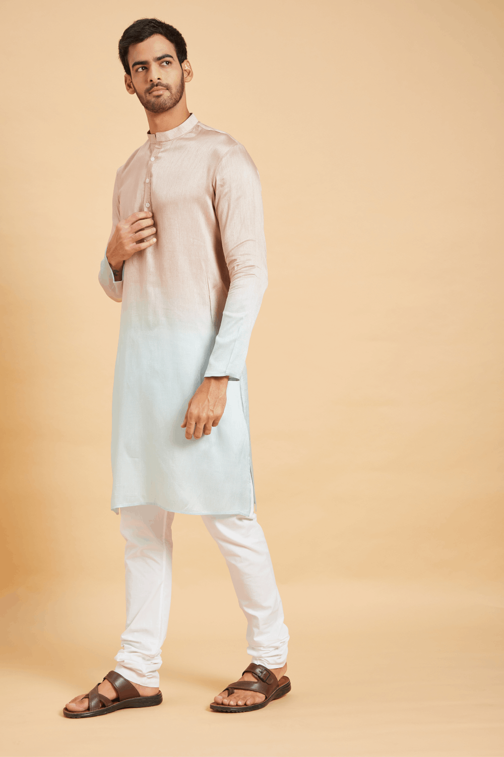 Glidden Ombre Kurta by Hilo Design | Grocsy