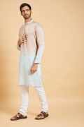 Glidden Ombre Designer Men's kurta by Hilo Design | Grocsy