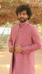 Frein Designer Kurta Jacket Set by Hilo Design | Grocsy