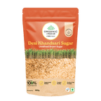 Organic India Desi Khandsari Sugar (Unrefined Brown Sugar) | Grocsy