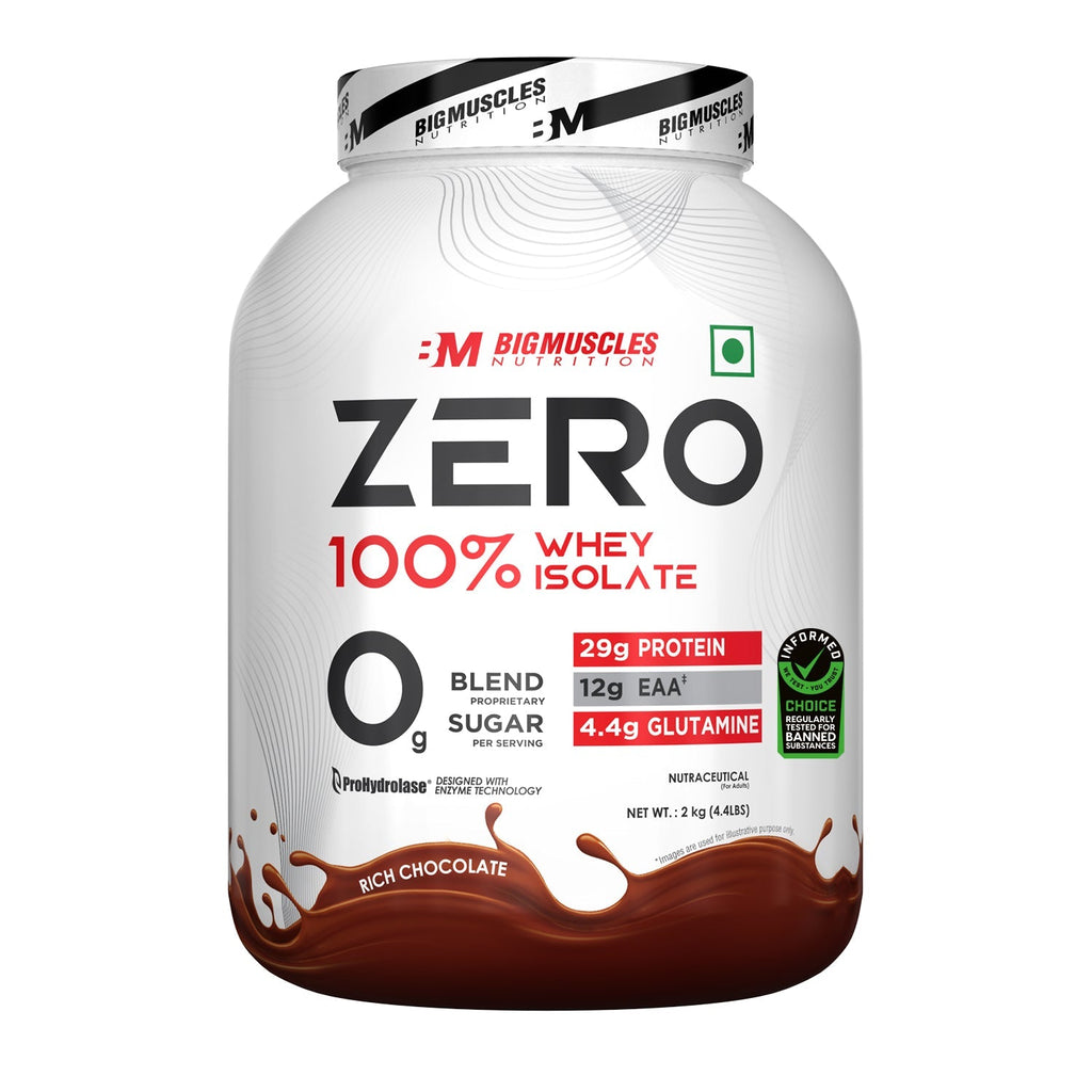 Big Muscles Nutrition Zero Whey Protein | Grocsy