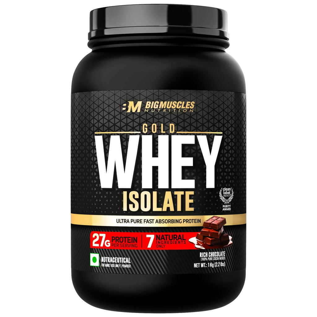 Big Muscles Nutrition Gold Whey Isolate | Grocsy