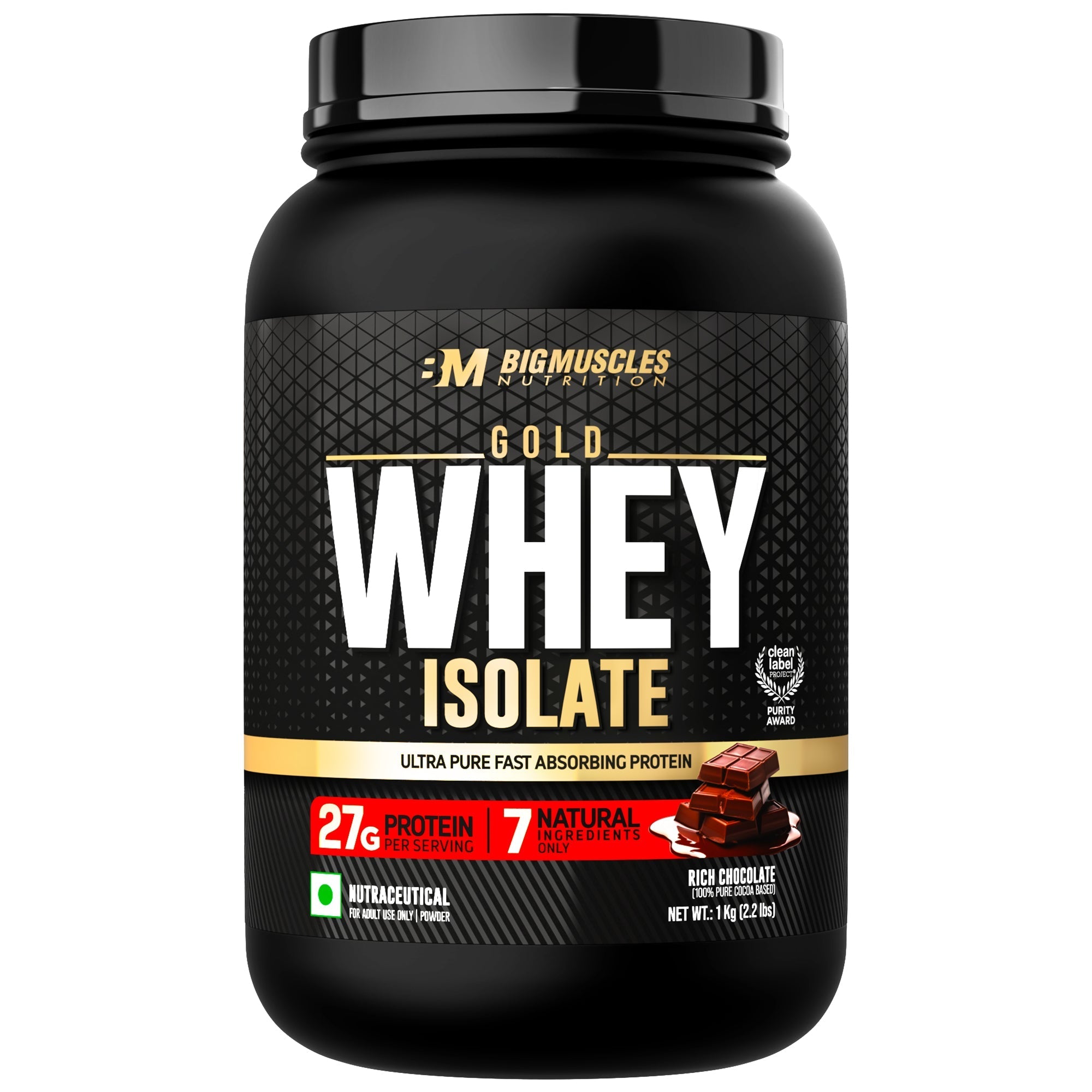 Big Muscles Nutrition Gold Whey Isolate | Grocsy