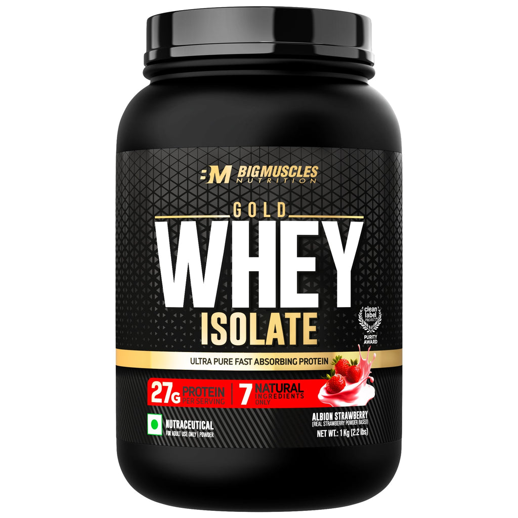 Big Muscles Nutrition Gold Whey Isolate | Grocsy