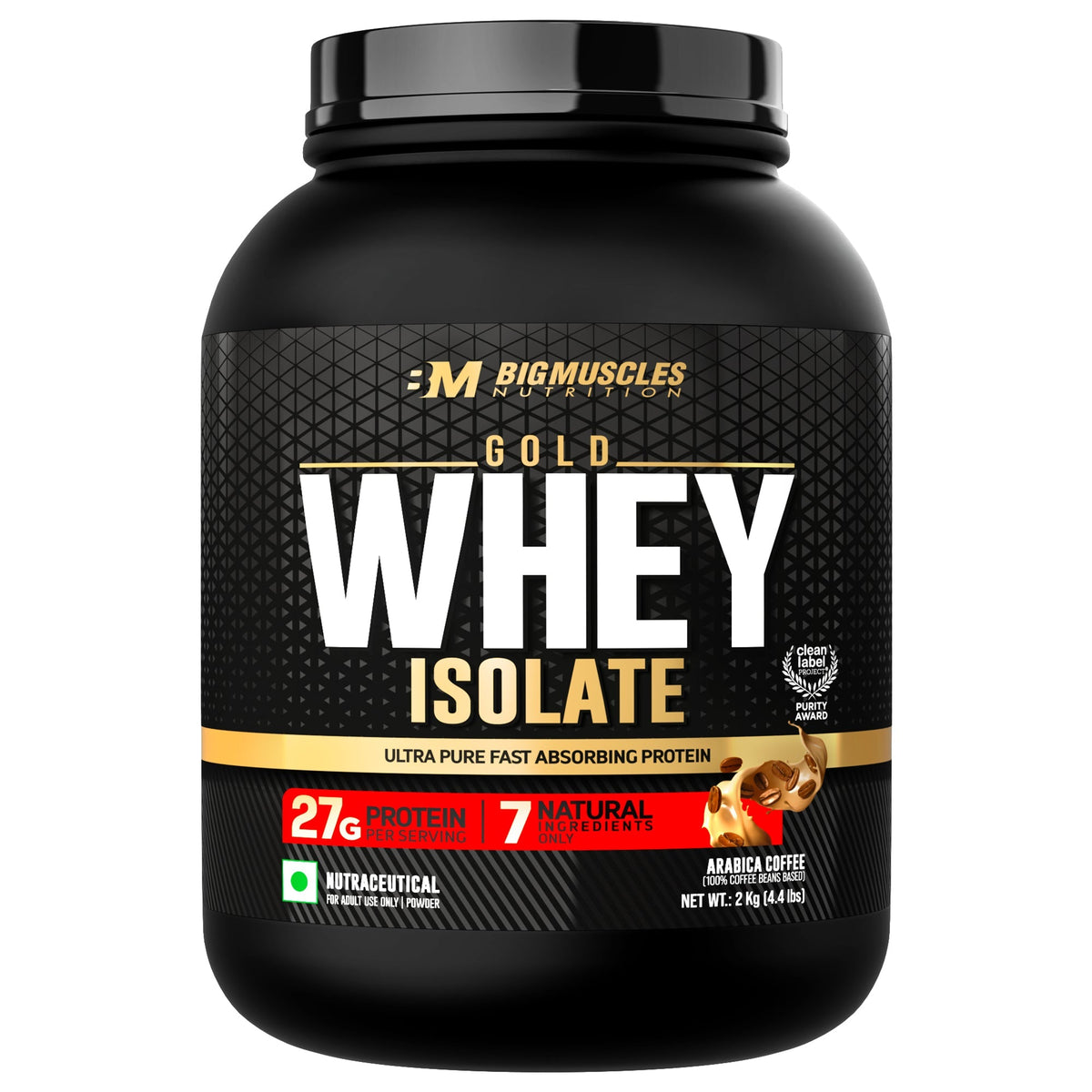 Big Muscles Nutrition Gold Whey Isolate | Grocsy