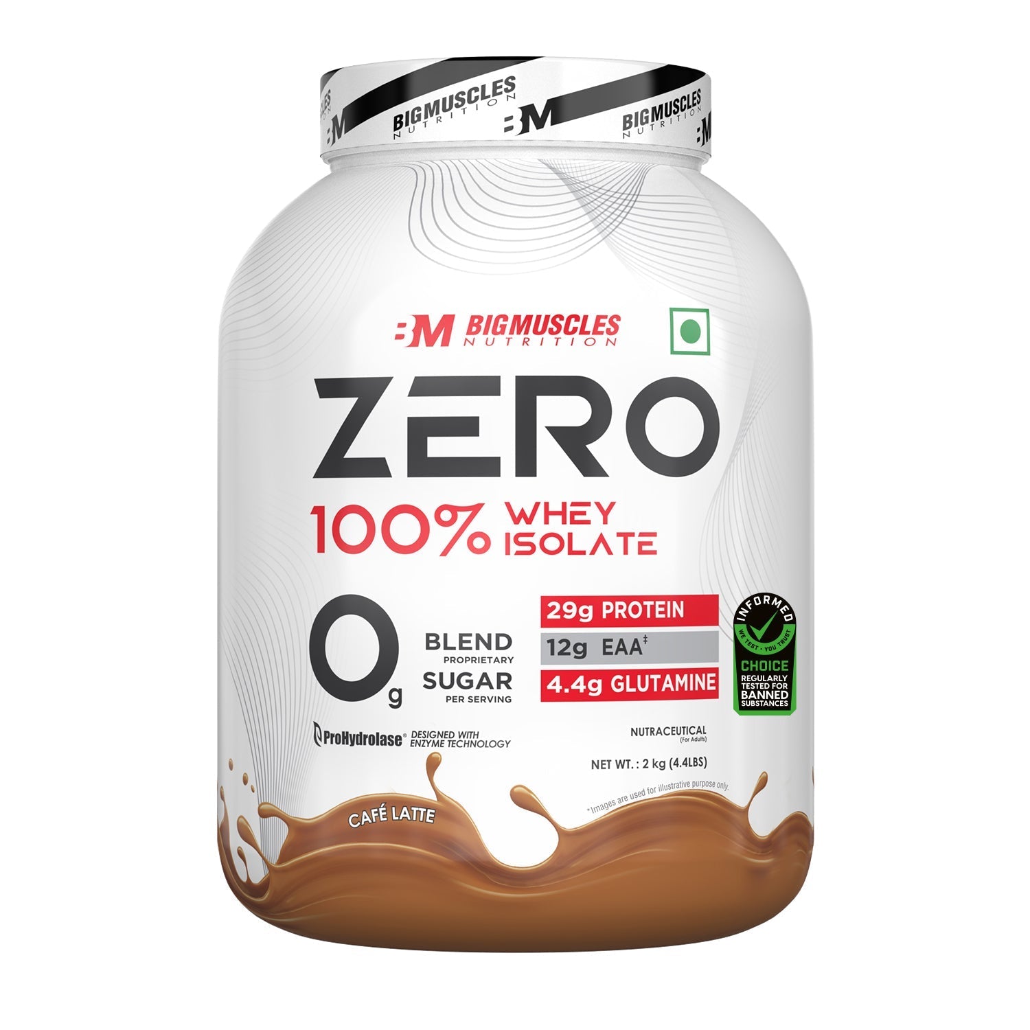 Big Muscles Nutrition Zero Whey Protein | Grocsy