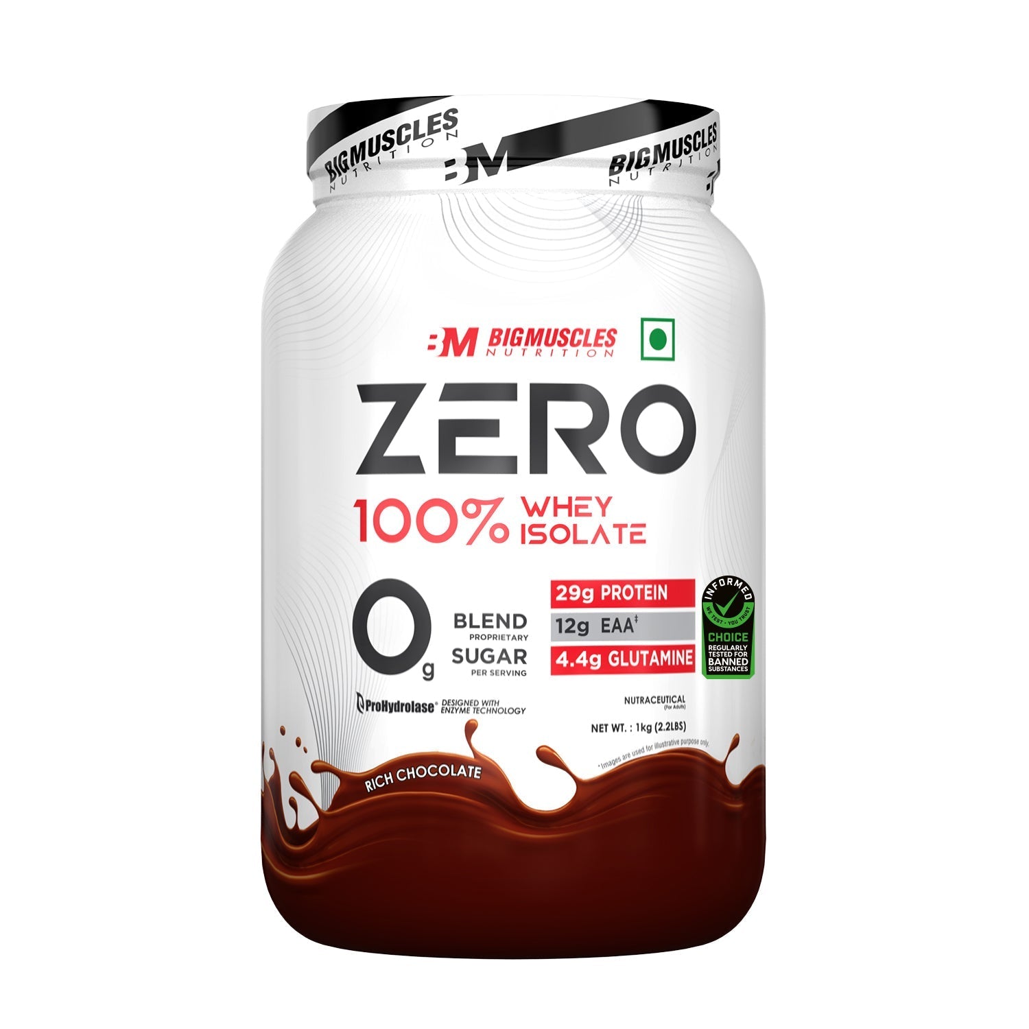 Big Muscles Nutrition Zero Whey Protein | Grocsy