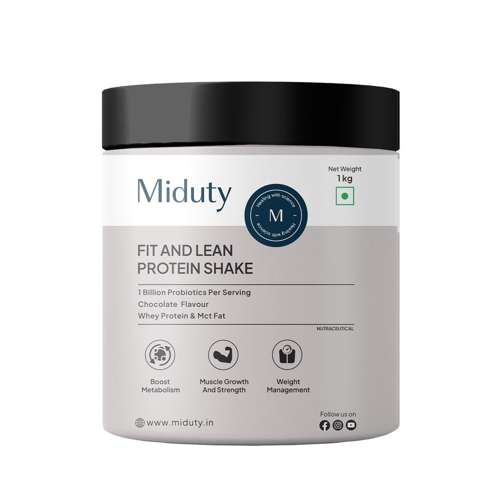 Miduty by Palak Notes Fit & Lean Protein Shake | Grocsy