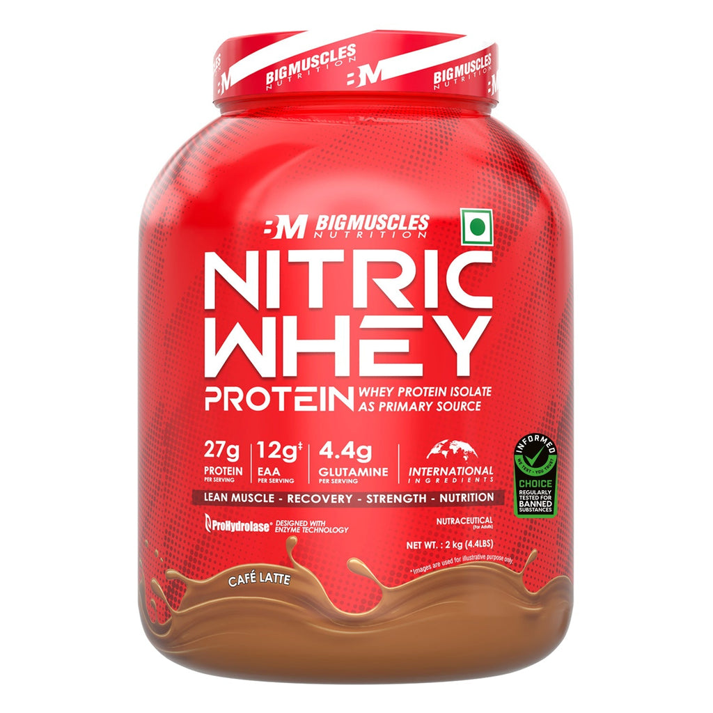 Big Muscles Nutrition Nitric Whey Protein | Grocsy