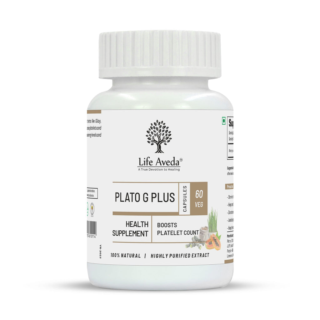 Life Aveda Plato G Plus Veg Capsules | Grocsy