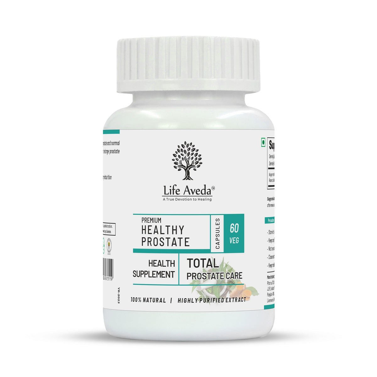 Life Aveda Premium Healthy Prostate Capsules | Grocsy