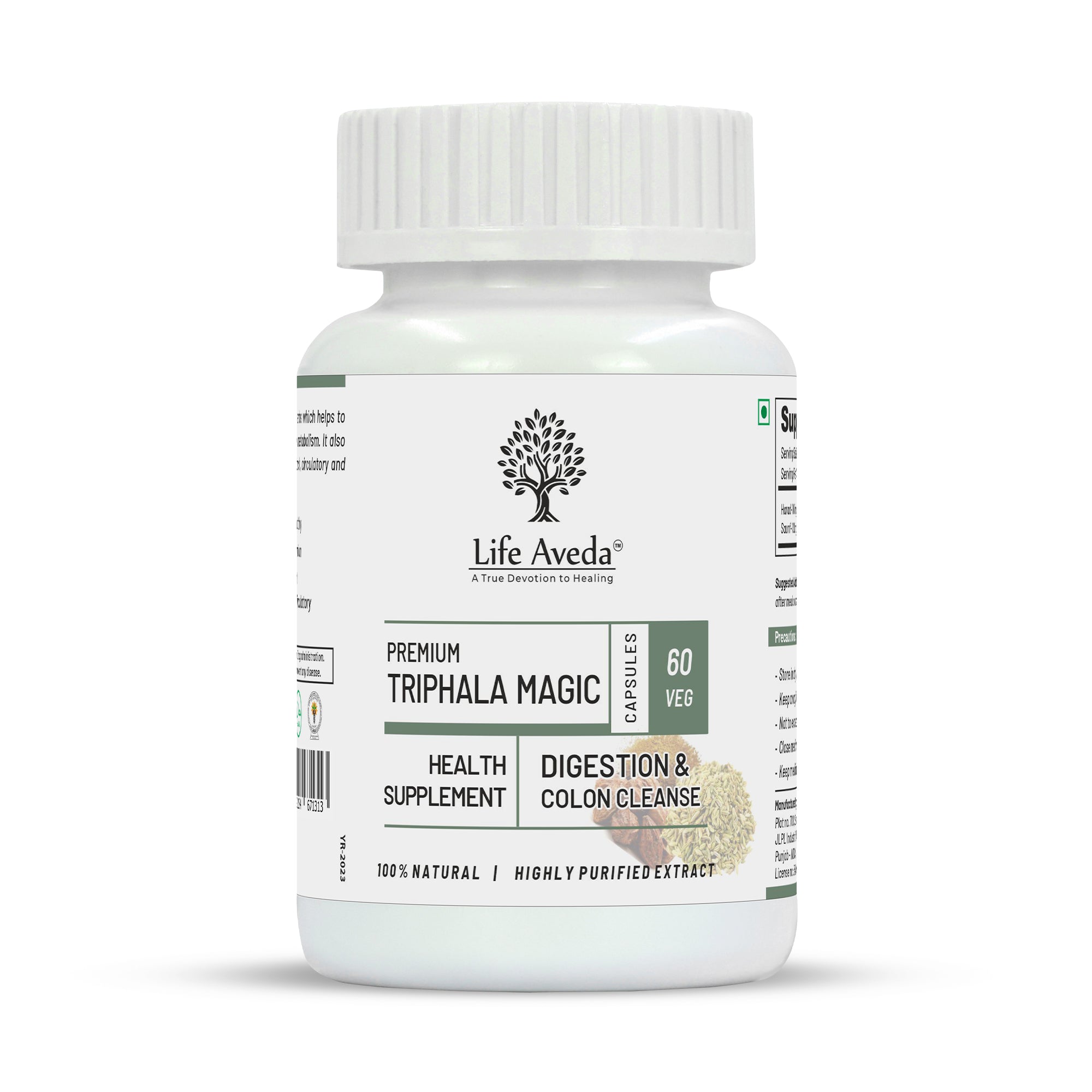 Life Aveda Triphala Magic Capsules | Grocsy