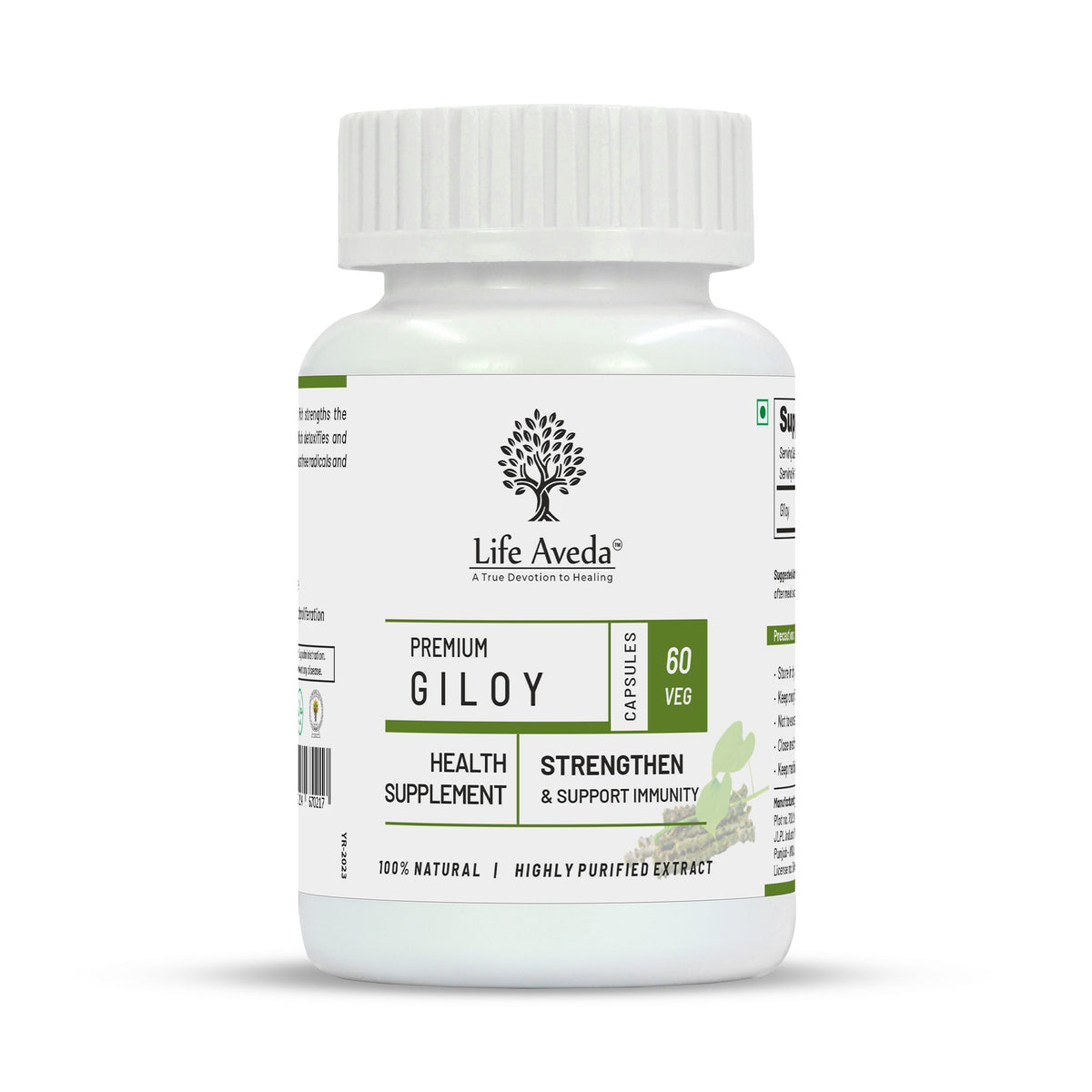Life Aveda Premium Giloy Capsules | Grocsy