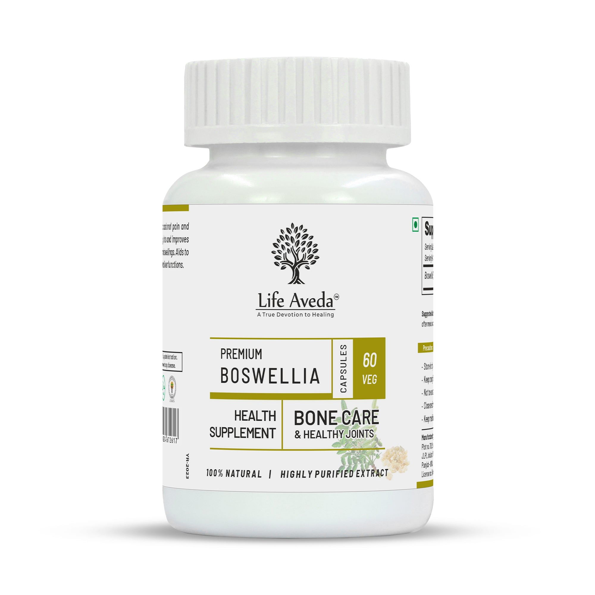 Life Aveda Premium Boswellia Capsules | Grocsy
