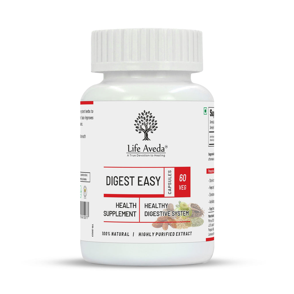 Life Aveda Digest Easy Capsules | Grocsy