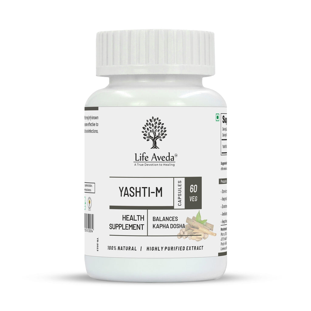 Life Aveda Yasthi-M Capsules | Grocsy