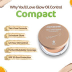 Mamaearth Glow Oil Control Compact With SPF 30 (Creme Glow) | Grocsy