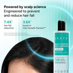 Arata Multi Active Anti Hair Fall Shampoo With Caffeine | Grocsy