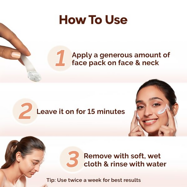 Mamaearth Chia Hydra-Calm Face Pack with Chia Seed & Ceramides | Grocsy