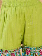 Joban Fashion Girl's Multi Color Sharara Set | Grocsy