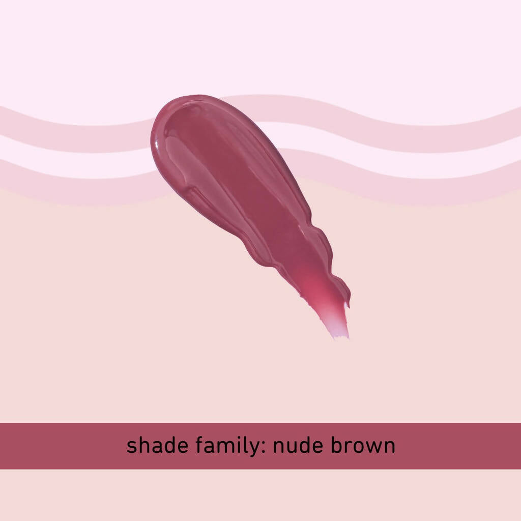 Plum Soft Swirl Lip Gloss 3 Shades In 1 & 122 Cherry Chocolate | Grocsy