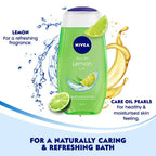Nivea Body Wash Lemon & Oil Shower Gel - Pampering Care & Refreshing Scent | Grocsy