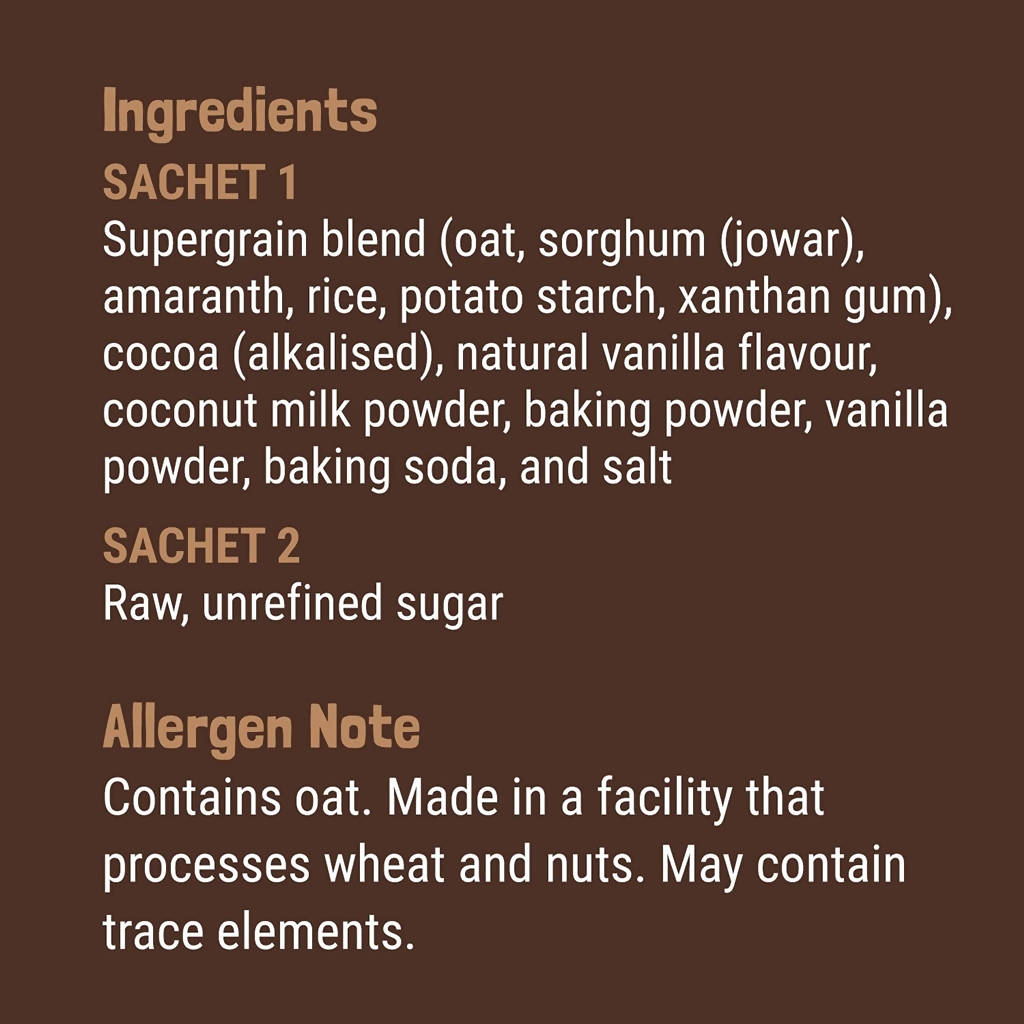Slurrp Farm Double Chocolate Millet Cake Mix | Grocsy