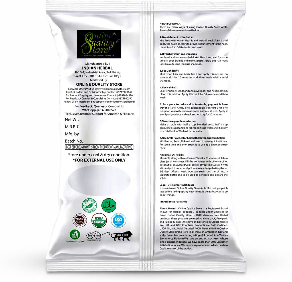 Online Quality Store Raw Amla Powder | Grocsy